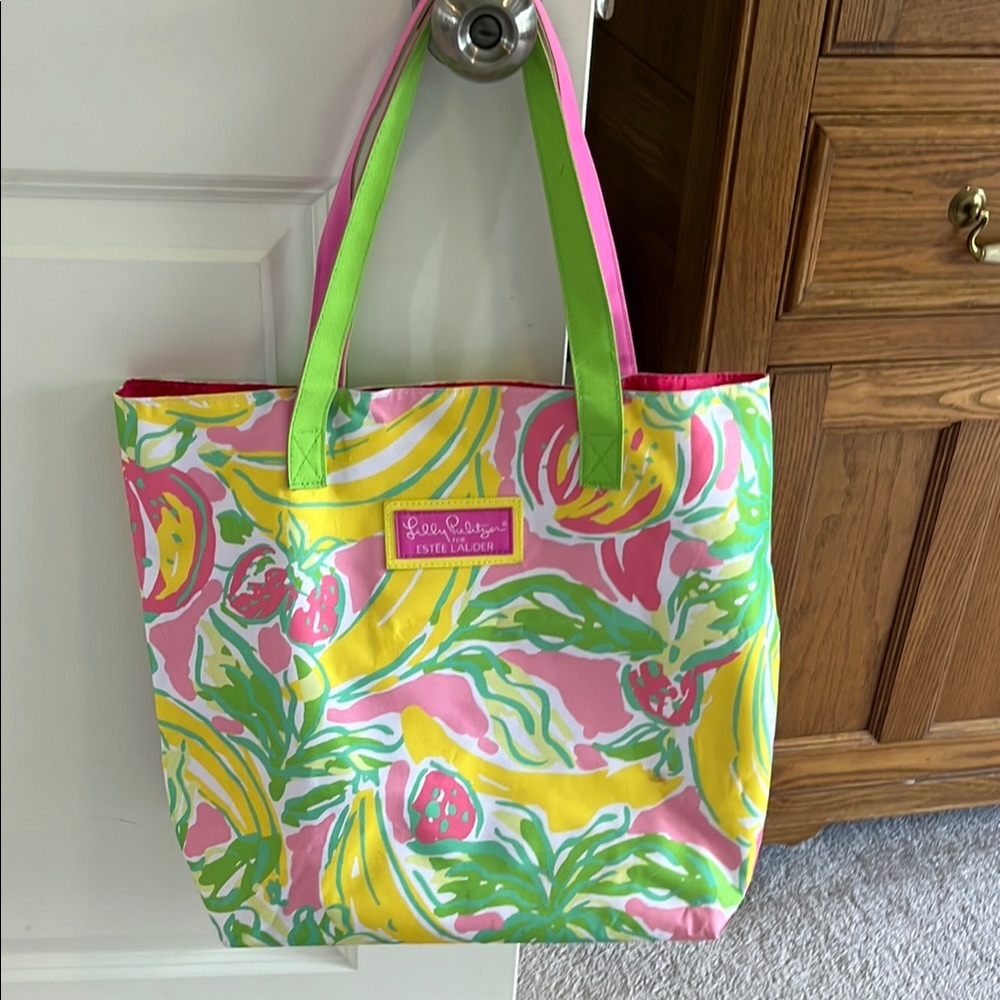 Lily Pulitzer Estée Lauder Tote